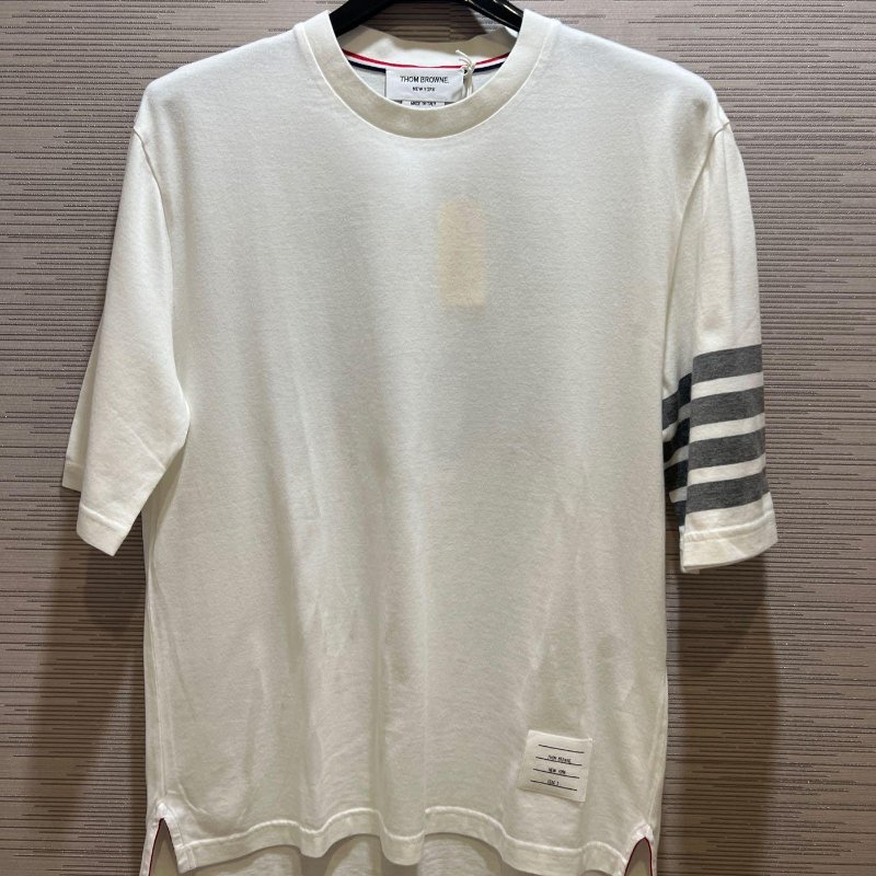 💎Han's house精品服飾💎 Thom Browne TB 4槓 短T 2003創始年 限定 短袖 原價14600-1