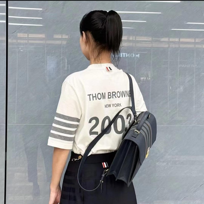 💎Han's house精品服飾💎 Thom Browne TB 4槓 短T 2003創始年 限定 短袖 原價14600-5