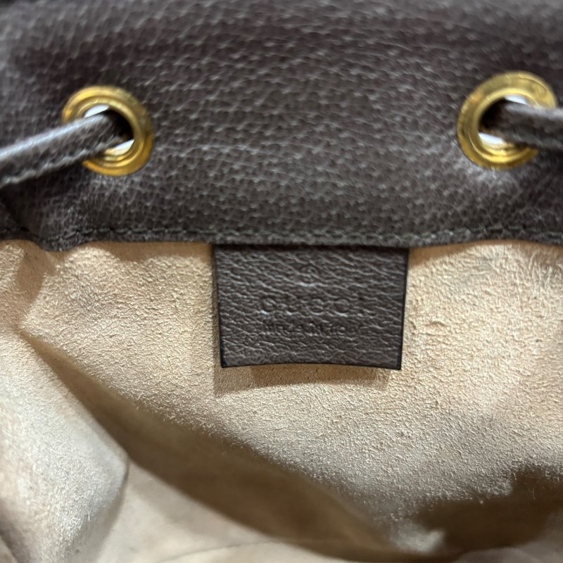 【美收精品】GUCCI 茶色老花肩背包 4-583-11