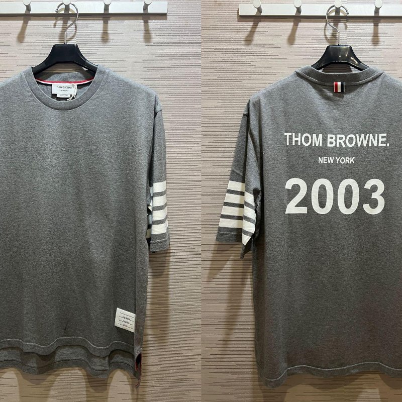 💎Han's house精品服飾💎 Thom Browne TB 4槓 短T 2003創始年限定-2