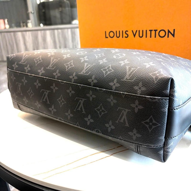 *SHIHNA名牌精品*LV 黑原花 Odyssey奧德賽/ Messenger MM 郵差包-9