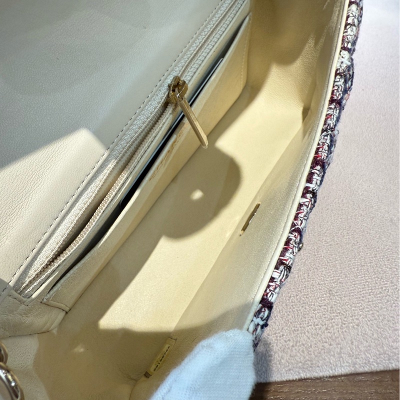 Chanel 大mini 细闪毛呢款 29开 全套-8