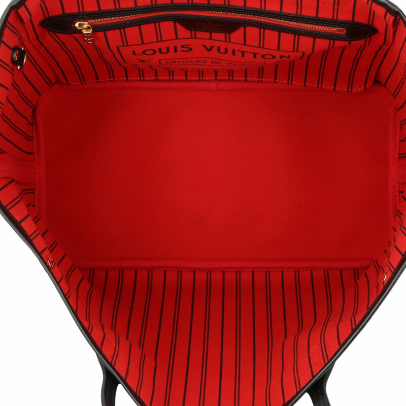 路易威登 Neverfull MM My LV 世界巡迴紀念帆布手提包 P00176 棕色 女士 LOUIS VUITTON-6