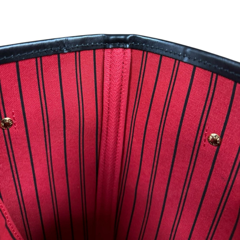 路易威登 Neverfull MM My LV 世界巡迴紀念帆布手提包 P00176 棕色 女士 LOUIS VUITTON-8