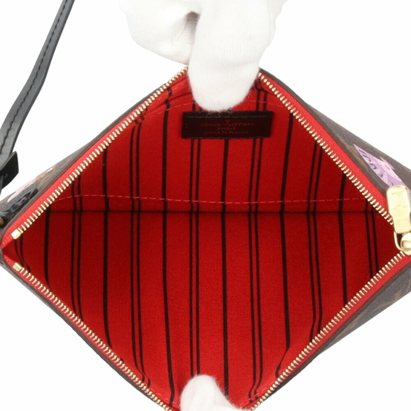 路易威登 Neverfull MM My LV 世界巡迴紀念帆布手提包 P00176 棕色 女士 LOUIS VUITTON-13