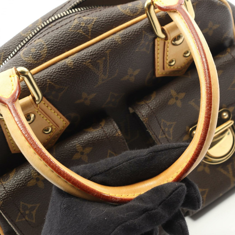 路易威登 Manhattan PM 手提包 M40026 Monogram 帆布皮革 二手 女士 LV-7