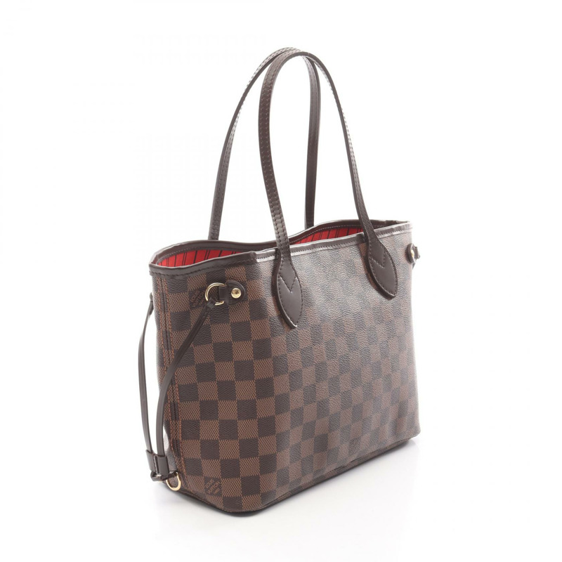 路易威登 Neverfull PM 肩背手提包 N51109 Damier Ebene 帆布 二手 LV-1