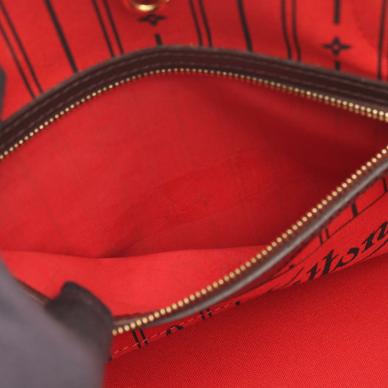 路易威登 Neverfull PM 肩背手提包 N51109 Damier Ebene 帆布 二手 LV-5