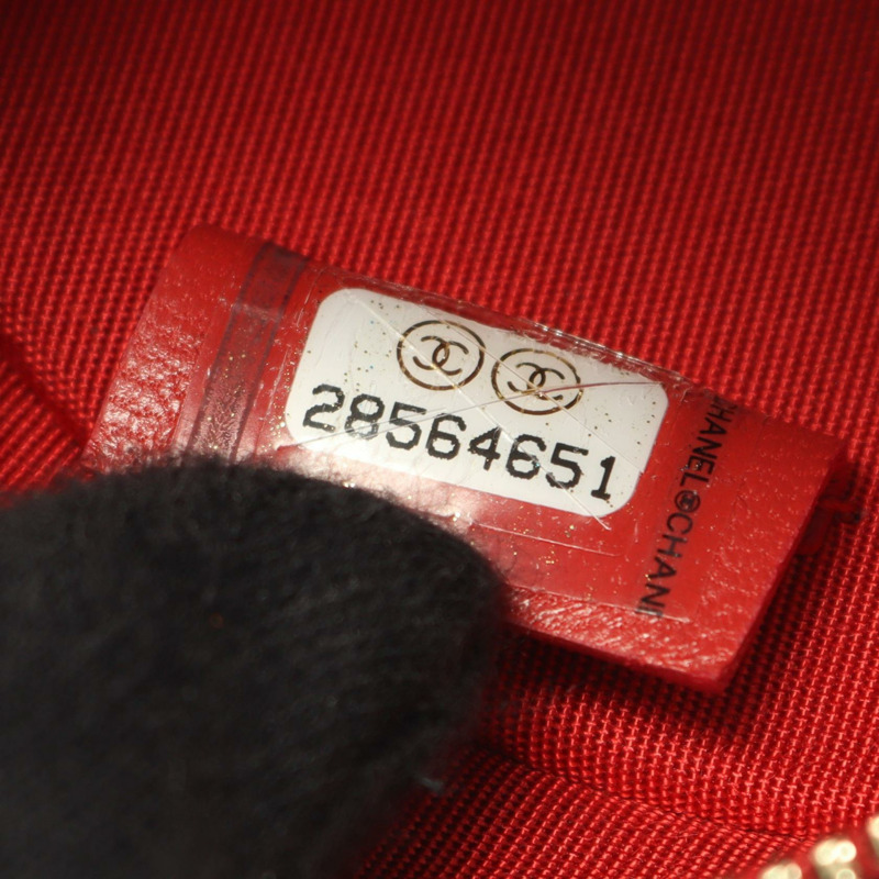 香奈兒 (CHANEL) 絎縫鏈條肩背包/斜背包 AP0739 羊皮 紅色 二手 金色五金-4