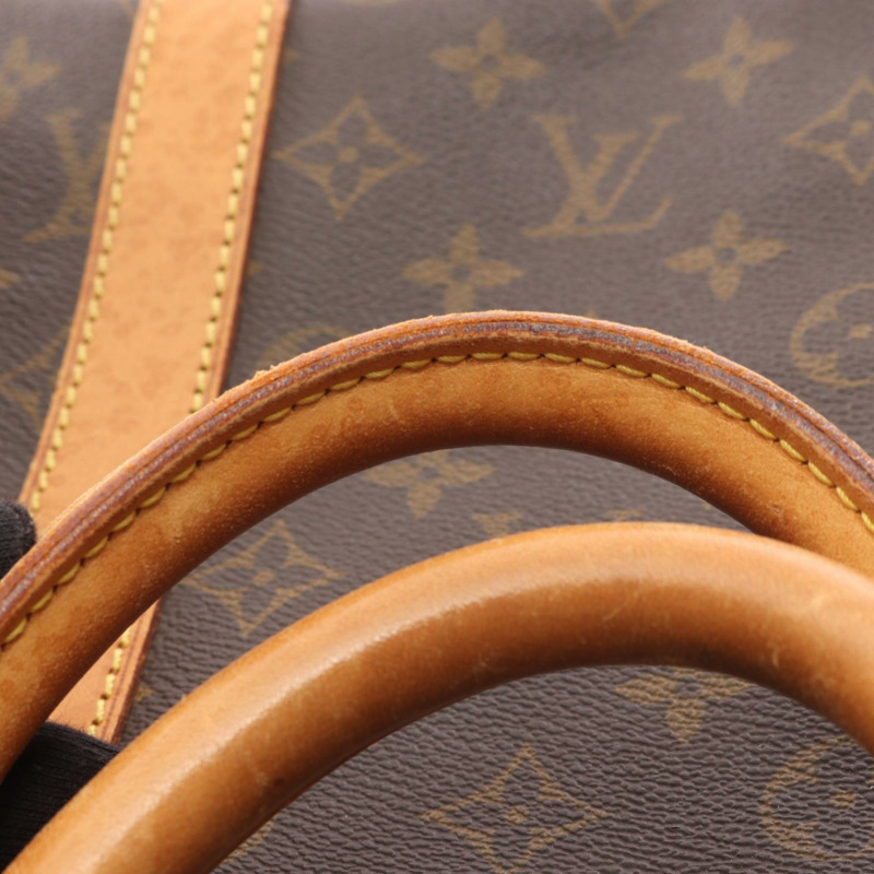 路易威登 Keepall55 手提包 M41424 Monogram 帆布棕色二手男女通用款 LV-7