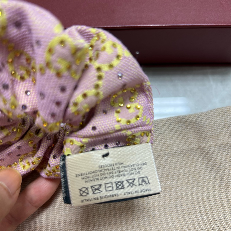 Gucci GG logo 髮飾-7