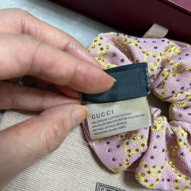 Gucci GG logo 髮飾-9