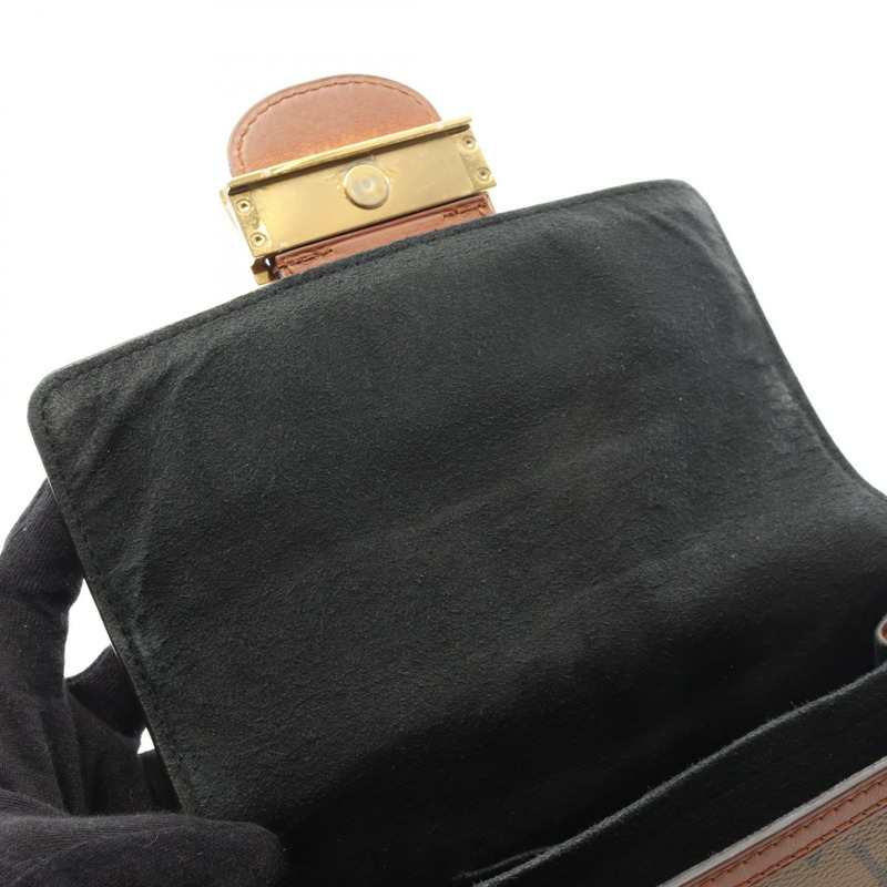 路易威登 Dauphine MINI 肩背包 M44580 Monogram 反面棕色二手 LV-6