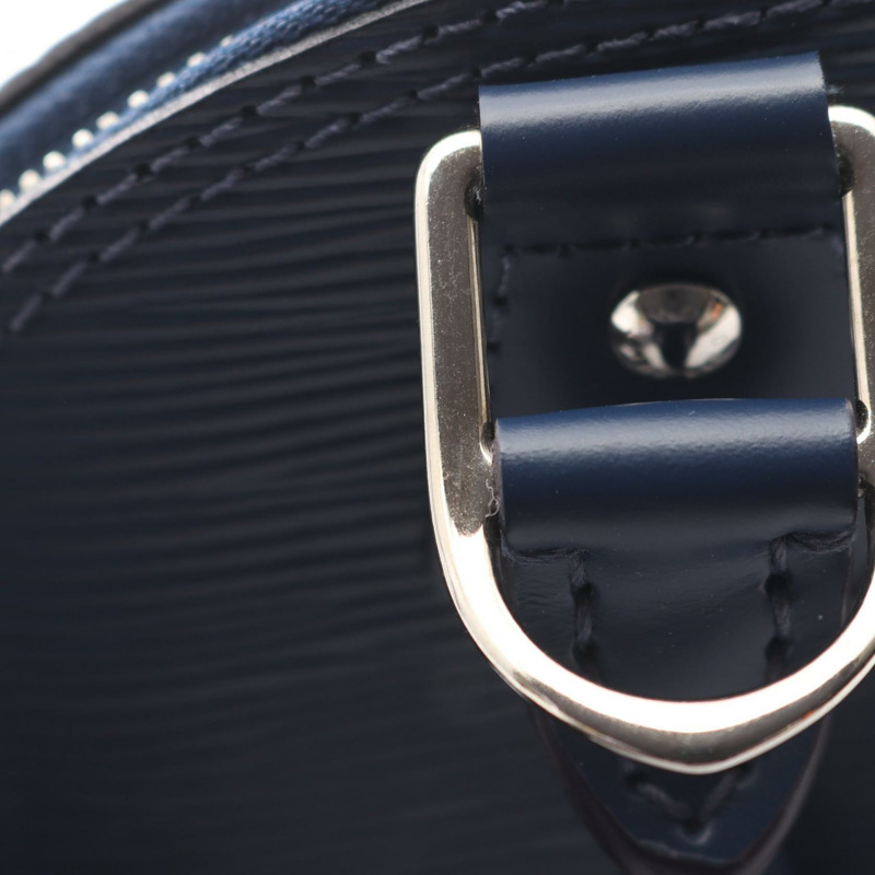路易威登 Alma BB 單肩手提包 M40855 lEpi 皮革藍靛藍海軍藍 二手-6