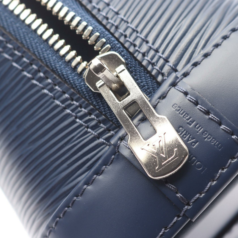 路易威登 Alma BB 單肩手提包 M40855 lEpi 皮革藍靛藍海軍藍 二手-7