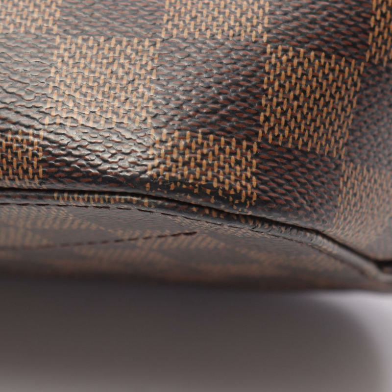 LOUIS VUITTON Sienna 小號單肩手提包 N41545 Damier Ebene 帆布皮革 二手-11