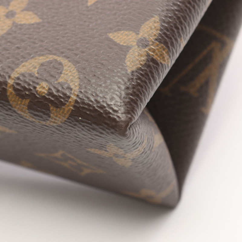 路易威登 Locky BB 單肩手提包 M44322 Monogram Coquelicot 棕色 二手 LV-7