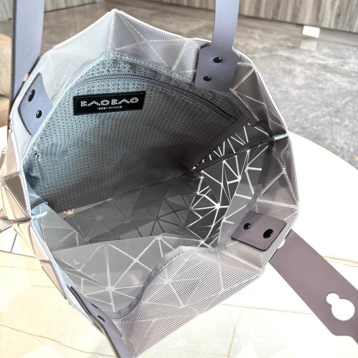 *SHIHNA名牌精品* BAO BAO ISSEY MIYAKE Lucent 6X6 亮面托特包-5