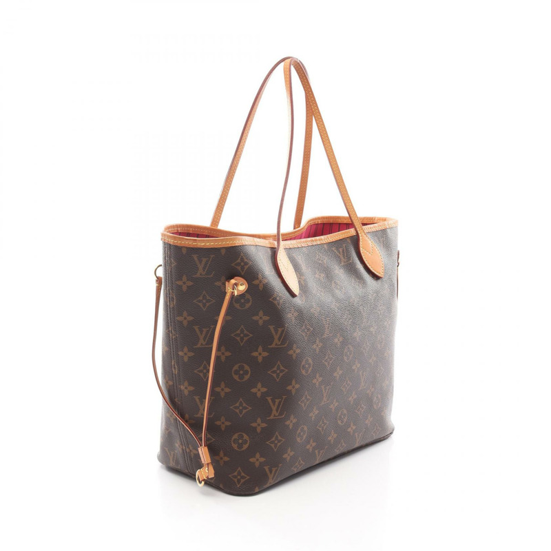 路易威登 Neverfull MM 單肩手提包 M41178 Monogram Pivoine 二手女士-1