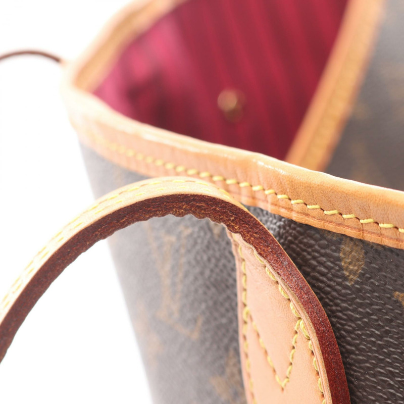 路易威登 Neverfull MM 單肩手提包 M41178 Monogram Pivoine 二手女士-7
