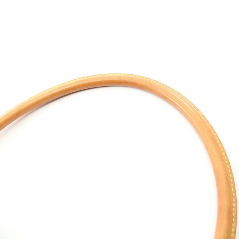 路易威登 Looping MM 單肩包 M51146 Monogram 帆布皮革棕色二手-5