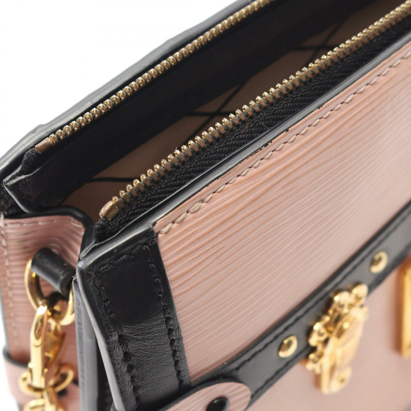 路易威登 Trunk Clutch 單肩包 M53191 Epi 皮革 芭蕾粉 二手-7