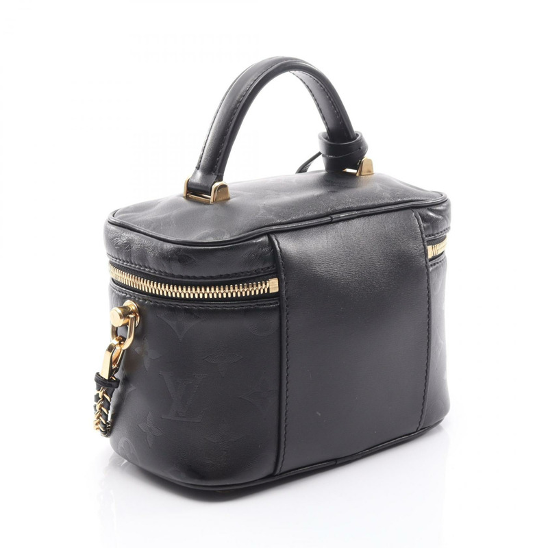 路易威登 Vanity PM 鏈條肩背包 M57118 Monogram Ink 皮革 二手-1