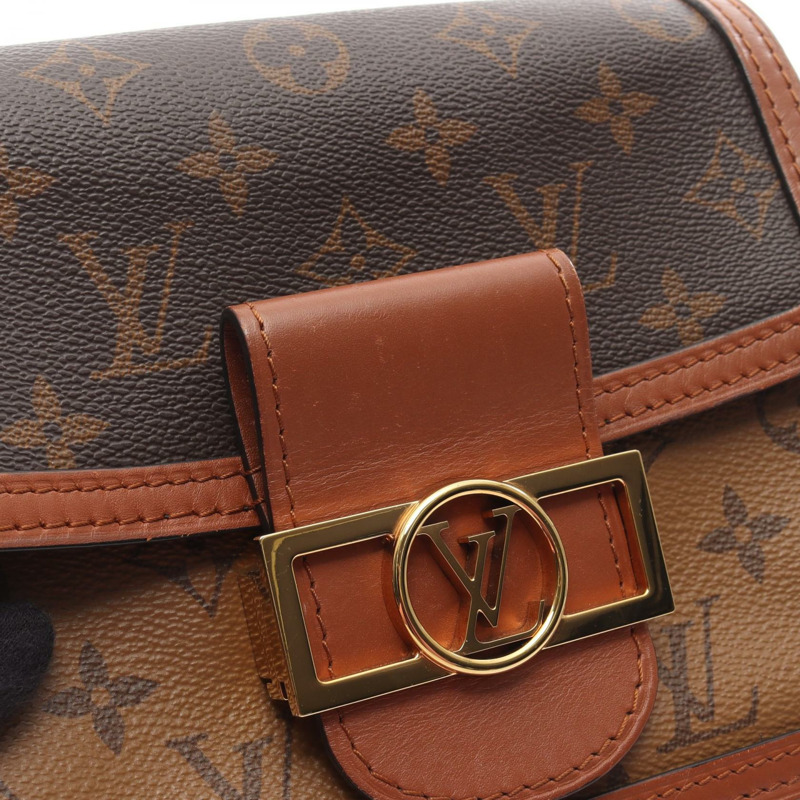 路易威登 Dauphine MINI 肩背包 M44580 Monogram 反面皮革 二手 LV-6