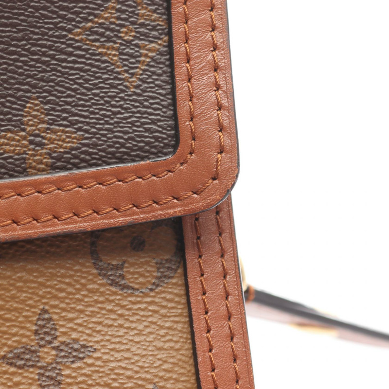 路易威登 Dauphine MINI 肩背包 M44580 Monogram 反面皮革 二手 LV-13