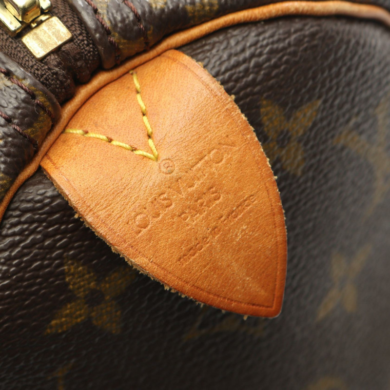 路易威登 Speedy 25 手提包 M41528 Monogram 皮革棕色二手女士 LV-3