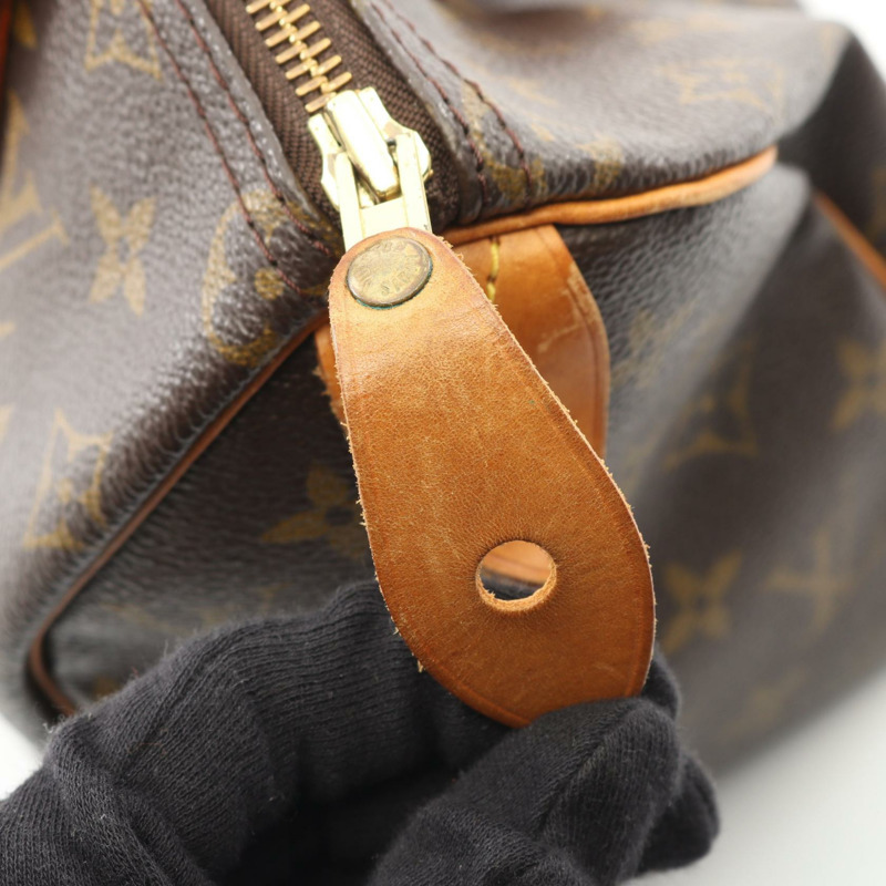 路易威登 Speedy 25 手提包 M41528 Monogram 皮革棕色二手女士 LV-5