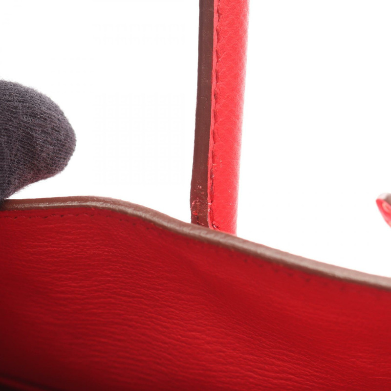 愛馬仕 Birkin 25 手提包，Epsom 皮革，Bougainvillier 紅色，二手，女士，N SHW-10