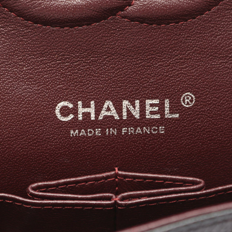 香奈兒 (CHANEL) Matelasse 雙蓋肩背包，小牛皮，黑色，SHW，二手，女士-3