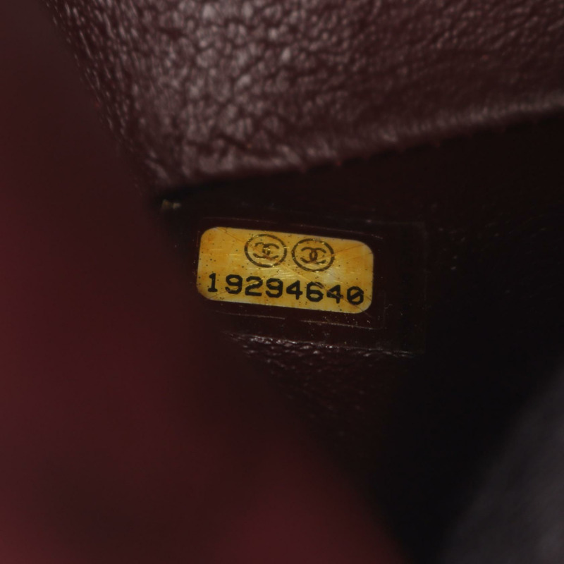 香奈兒 (CHANEL) Matelasse 雙蓋肩背包，小牛皮，黑色，SHW，二手，女士-4