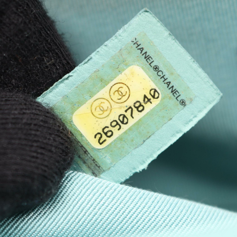 香奈兒 Boy Chanel 小號鏈條單背包 A67085 皮革 藍色 GHW 二手 CC-4