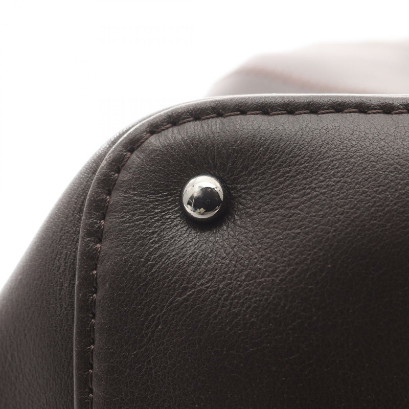 香奈兒巧克力棒縫線肩背包，黑色皮革，流蘇裝飾，二手女款-7