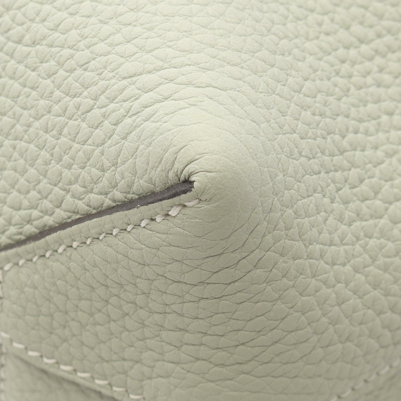 愛馬仕 Cabas Sellier 31 手提單肩包 B Taurillon Clemence Vert Fizz 二手-5