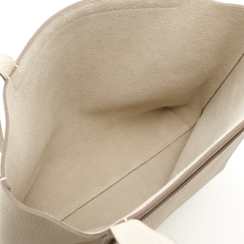 愛馬仕 Cabas Sellier 31 單肩托特包 Z Taurillon Clemence Beton 二手-2