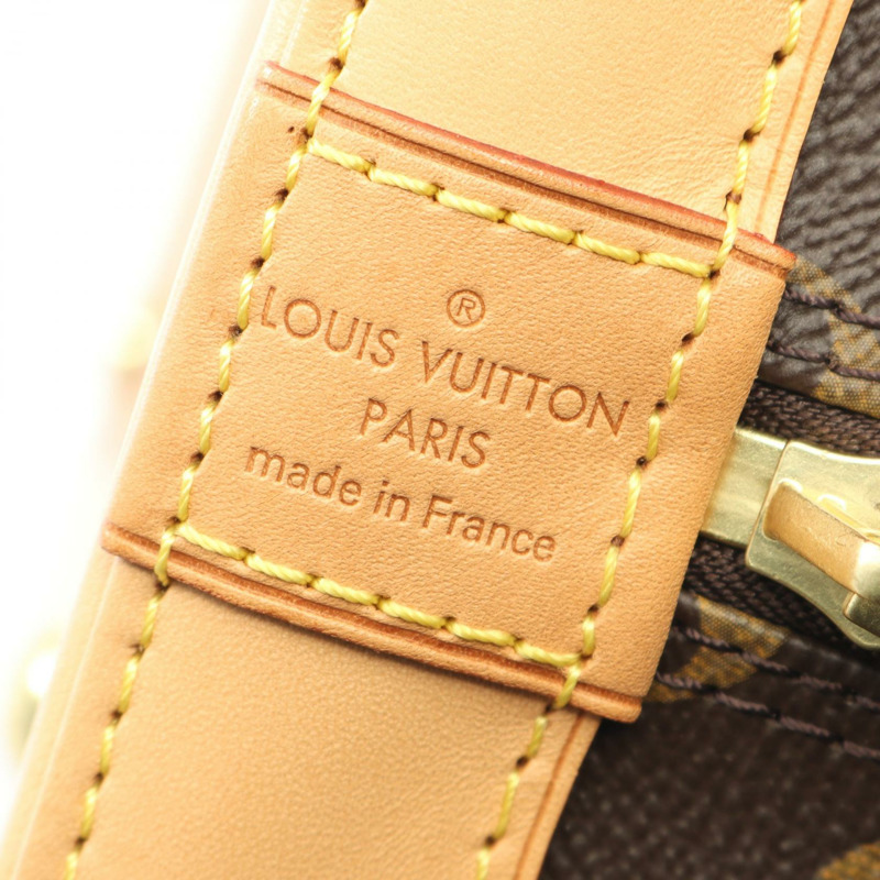 路易威登 Alma 手提包 M53151 Monogram 皮革棕色二手女士 LV-3