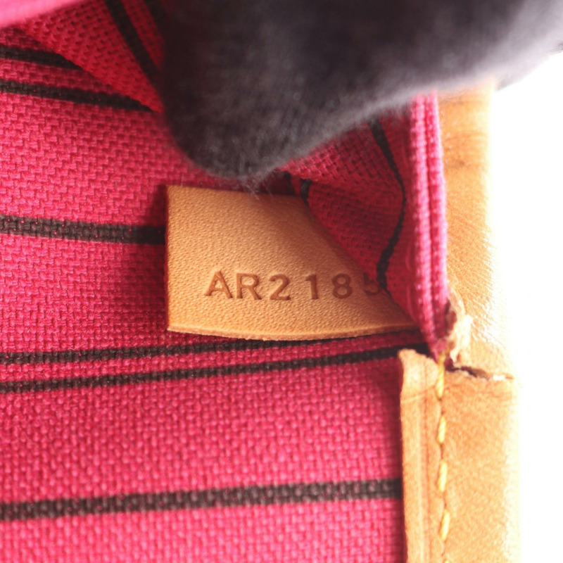 路易威登 Neverfull MM 手提包 M41178 Monogram 皮革 棕色 Pivoine 二手-4