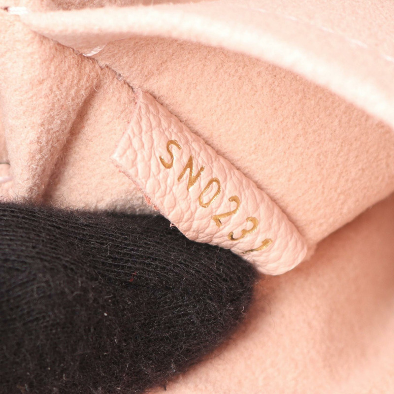 LOUIS VUITTON 棉花糖小號斜背包手提包 M45697 Monogram Empreinte 粉紅色 LV-4