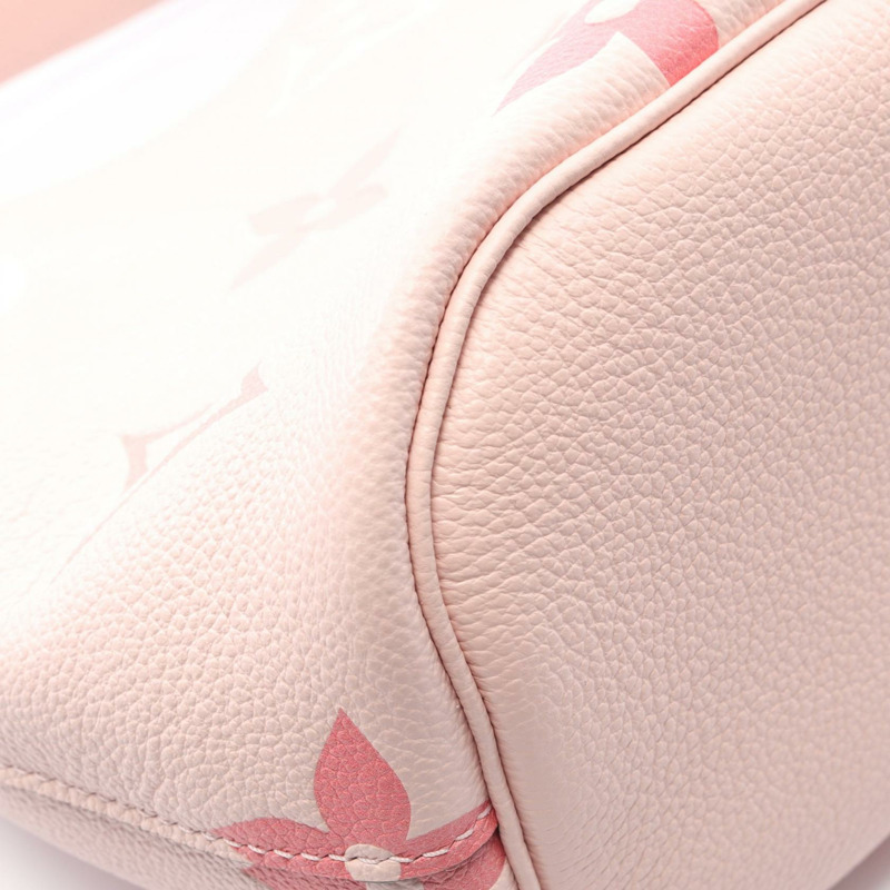 LOUIS VUITTON 棉花糖小號斜背包手提包 M45697 Monogram Empreinte 粉紅色 LV-6