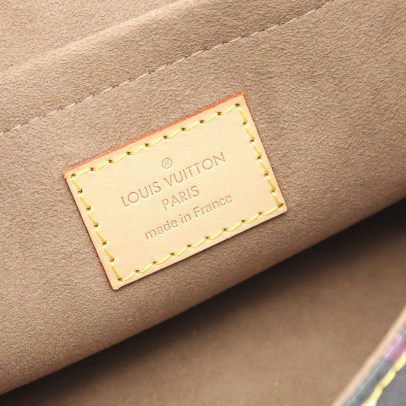 路易威登 Patty 單肩包 M40306 Monogram Multicolor 皮革 Noir 二手 LV-3