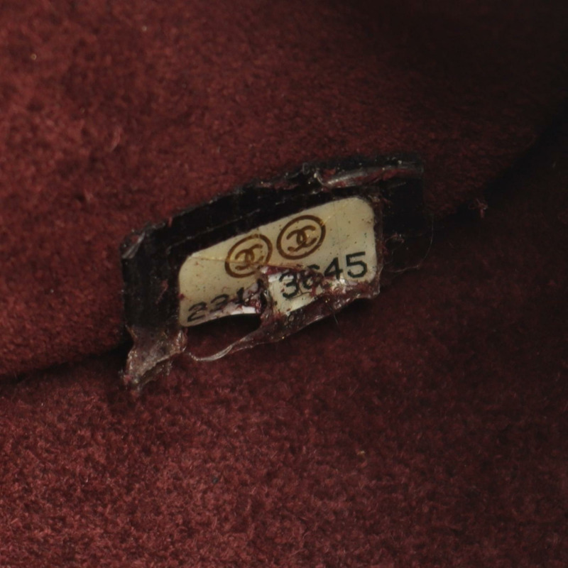 香奈兒 2.55 W 翻蓋鏈條單肩包 米色皮革 二手 女士 金色五金-4