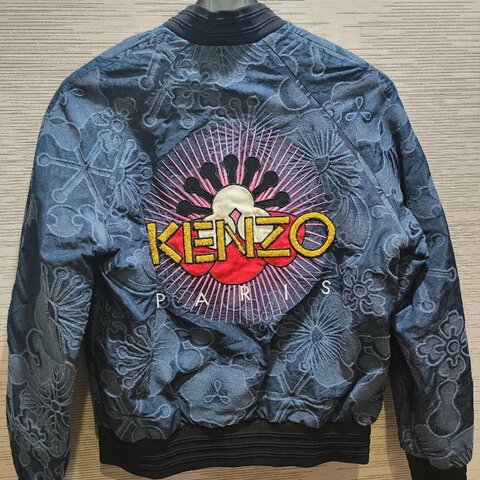 💎Han's house精品服飾💎KENZO 立體紋 刺繡字 外套 男女共穿