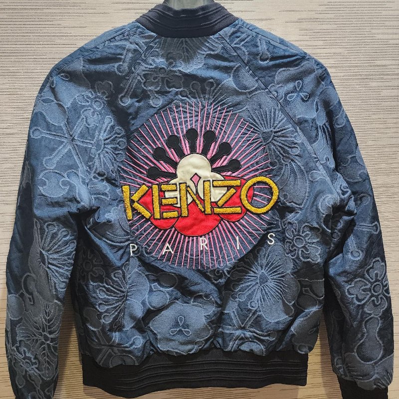 💎Han's house精品服飾💎KENZO 立體紋 刺繡字 外套 男女共穿-0