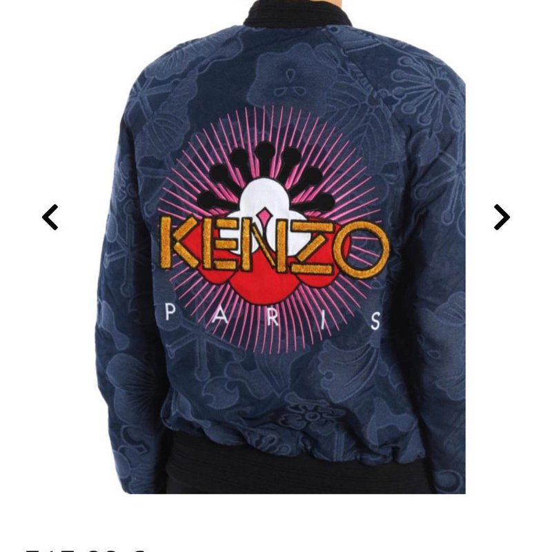 💎Han's house精品服飾💎KENZO 立體紋 刺繡字 外套 男女共穿-2