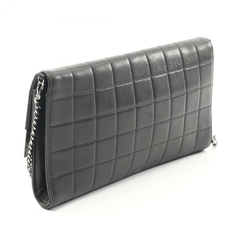 香奈兒 (CHANEL) 巧克力棒鏈條單肩包，羊皮材質，黑色，二手，女士 COCO-1