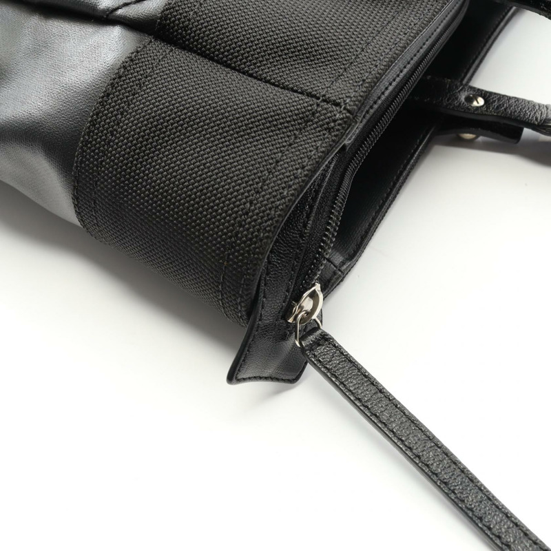 香奈兒 (CHANEL) Paris Biarritz MM 手提包 A34209 帆布皮革 黑色 二手 女士 CC-7