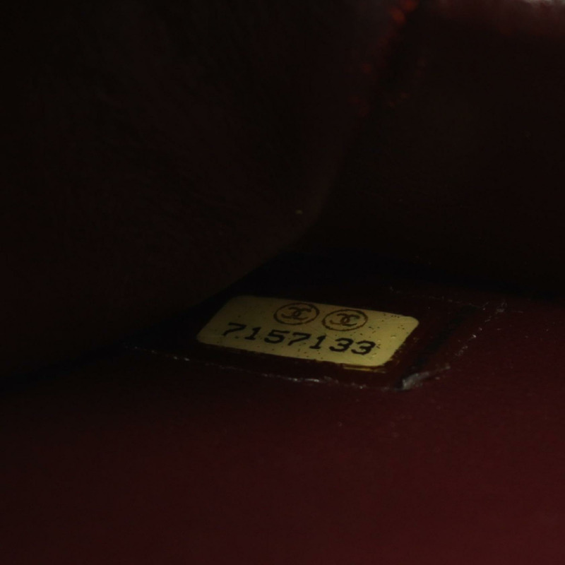 香奈兒 (CHANEL) Matelasse 單翻蓋鏈條肩背包，羊皮材質，黑色，二手，金色五金，女士 CC-4